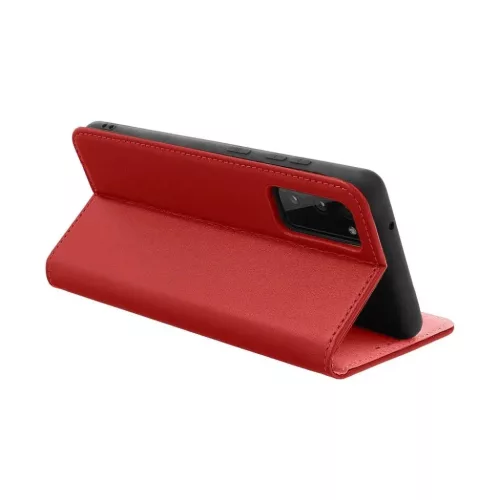 Xiaomi Poco M4 Pro 5G Forcell Smart Pro bőr fliptok piros-5903396149955 6 kép