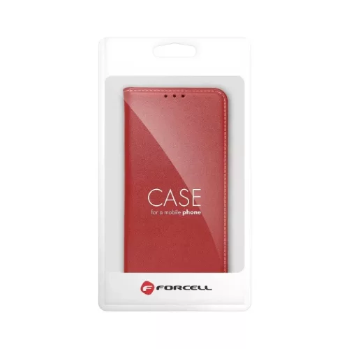 Xiaomi Poco M4 Pro 5G Forcell Smart Pro bőr fliptok piros-5903396149955 7 kép