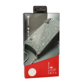 Iphone XS MAX BAG flitteres tok ezüst-5900217273004 2 kép