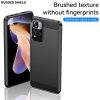 Xiaomi Redmi Note 11 4G Carbon szénszál mintájú TPU tok fekete Alp- 2 kép