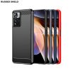 Xiaomi Redmi Note 11 4G Carbon szénszál mintájú TPU tok fekete Alp- 3 kép