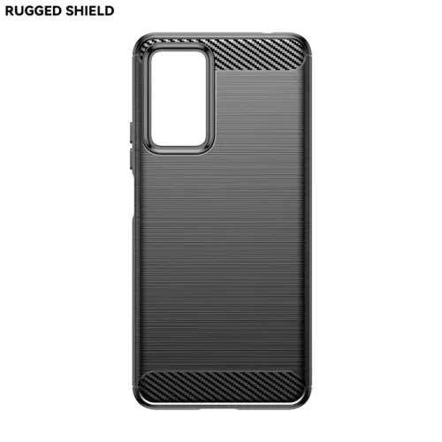 Xiaomi Redmi Note 11 4G Carbon szénszál mintájú TPU tok fekete Alp- 8 kép