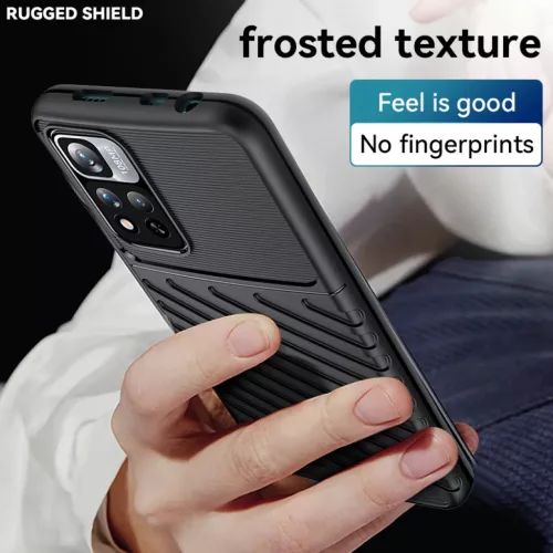 Xiaomi Redmi Note 11 4G fokozott védelmet biztosító flexibilis TPU - 5 kép