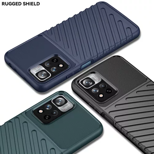 Xiaomi Redmi Note 11 4G fokozott védelmet biztosító flexibilis TPU - 9 kép