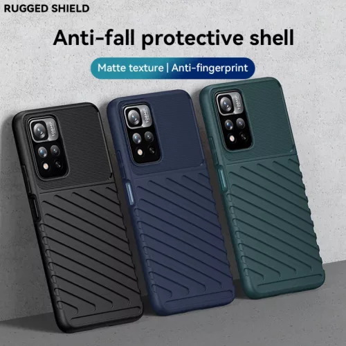 Xiaomi Redmi Note 11 4G fokozott védelmet biztosító flexibilis TPU - 10 kép