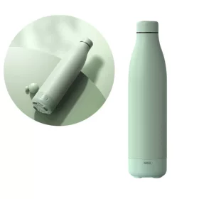   Remax vezeték nélküli bluetooth 5.0 hangszóró termosz bögrével 500ml zöld (RB-M5)