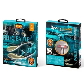 GJBY Vezeték nélküli Sport bluetooth fülhallgató piros (CA-129)-5900217388555 2 kép