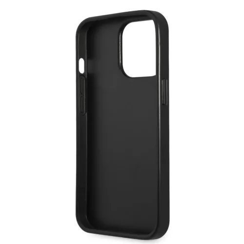 iPhone 13 Pro Guess Saffiano Triangle Logo ezüst-3666339040376 1 kép