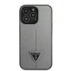 iPhone 13 Pro Guess Saffiano Triangle Logo ezüst-3666339040376 2 kép