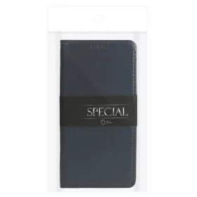 Xiaomi 12 Pro Book Special bőr fliptok tengerészkék