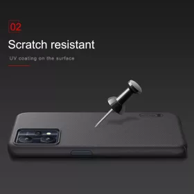 Realme 9 Pro 5G Nillkin Super Frosted tok + kihajtható támaszték pi-6902048243934 1 kép