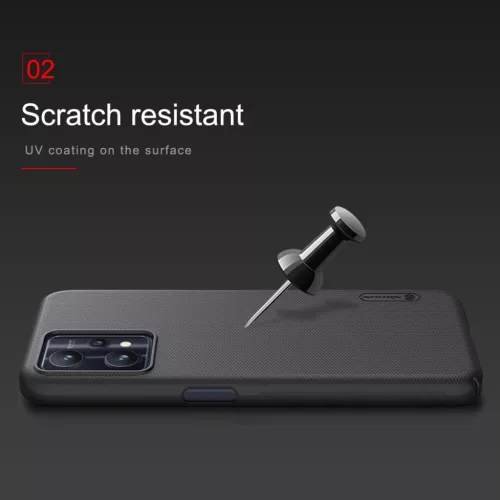 Realme 9 Pro 5G Nillkin Super Frosted tok + kihajtható támaszték pi-6902048243934 1 kép