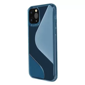Huawei P40 Lite E S-Case flexibilis TPU tok átlátszó kék-9111201907065 1 kép