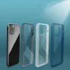 Huawei P40 Lite E S-Case flexibilis TPU tok átlátszó kék-9111201907065 4 kép