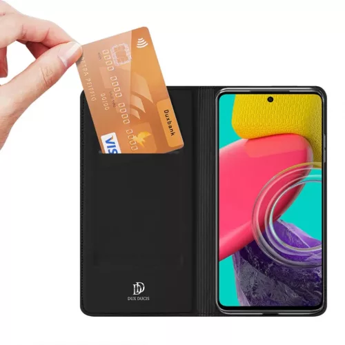 Samsung Galaxy M53 5G Dux Ducis Skinpro fliptok fekete-6934913038284 5 kép