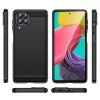 Samsung Galaxy M53 5G Tech-Protect carbon mintájú TPU tok fekete-9589046922084 2 kép