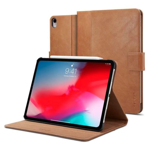 Spigen Stand Folio tok iPad Pro 11 2018 barna (067CS25645)-8809640250835 1 kép