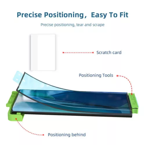 Samsung Galaxy S8 Bestsuit Flexible Hybrid Hot Bending kijelzővédő -5900217929284 4 kép
