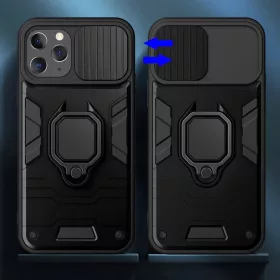 Realme 9i Ring Lens tok kameralencse védővel és kihajtható támass-5900217903703 1 kép