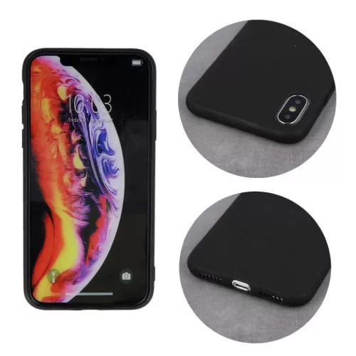 Xiaomi Poco X4 Pro 5G Matt gél tok fekete-5900495986153 2 kép