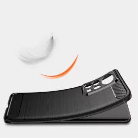 Xiaomi 12 Pro Tech-Protect carbon mintájú TPU tok fekete-5904161126317 1 kép