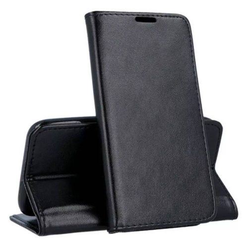 Xiaomi Poco X4 Pro 5G Mágneses Eco bőr fliptok fekete-5900495990440 8 kép