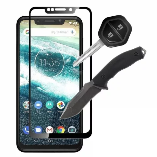 Oppo A15 5D Full Glue kijelzővédő üvegfólia fekete-5902280697077 3 kép