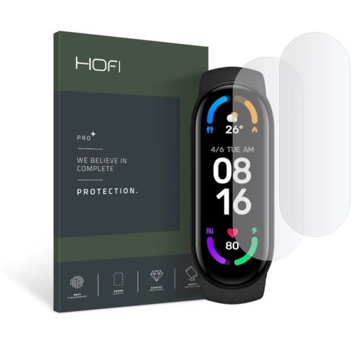 Xiaomi Mi Smart Band 5/6/6 NFC Hofi Hydroflex Pro+ kijelzővédő 2db-9589046923548 1 kép