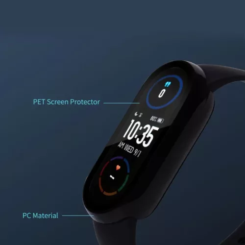 Xiaomi Mi Smart Band 7 Tech-Protect Defense360 tok és üvegfólia fek-9589046923739 5 kép