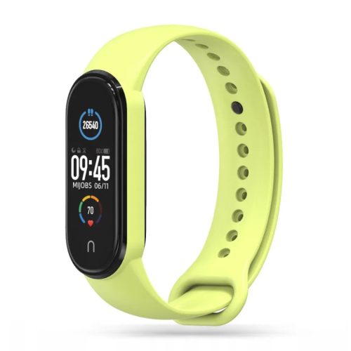 Xiaomi Mi Smart Band 5/6// NFC/7 Tech-Protect Iconband szíj lime-9589046923098 3 kép