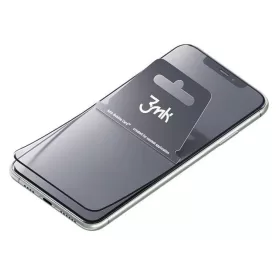 Huawei P20 3MK NeoGlass kijelzővédő üvegfólia fekete-5903108206921 1 kép