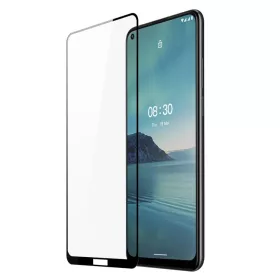 Nokia 3.4 Dux Ducis 10D KIjelzővédő üvegfólia fekete (Tokbarát)-6934913051580 11 kép