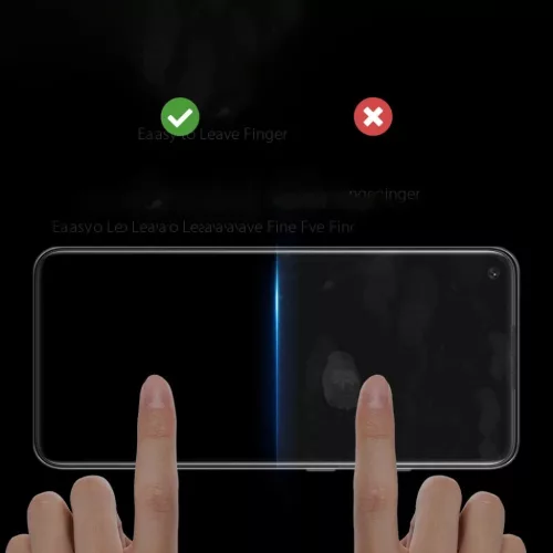 Nokia 3.4 Dux Ducis 10D KIjelzővédő üvegfólia fekete (Tokbarát)-6934913051580 8 kép