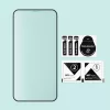 iPhone 14 Plus kijelzővédő üvegfólia 9H 5D HD 0.33mm fekete keret- 4 kép