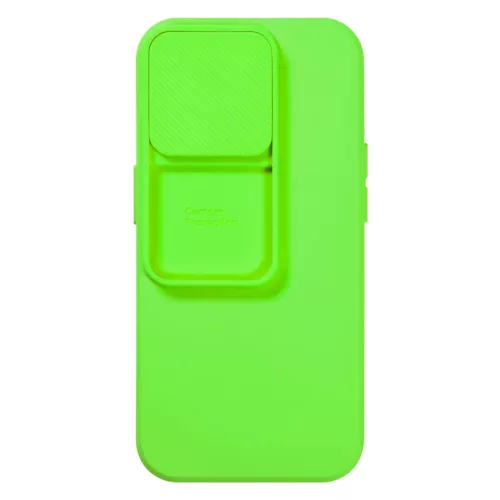 iPhone 13 Pro Camshield Soft tok lime színben-5900217938194 2 kép
