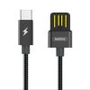 Remax Silver Serpent RC-080a USB/USB Type-C kábel fém szigeteléssel-6954851276135 1 kép