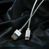 Remax Silver Serpent RC-080a USB/USB Type-C kábel fém szigeteléssel-6954851276135 4 kép