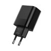 Tech-Protect C30W 2-portos hálózati töltő PD30W/QC3.0 fekete-9589046926808 2 kép