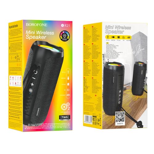 Borofone Sports BR21 bluetooth hangszóró fekete-6974443383614 2 kép
