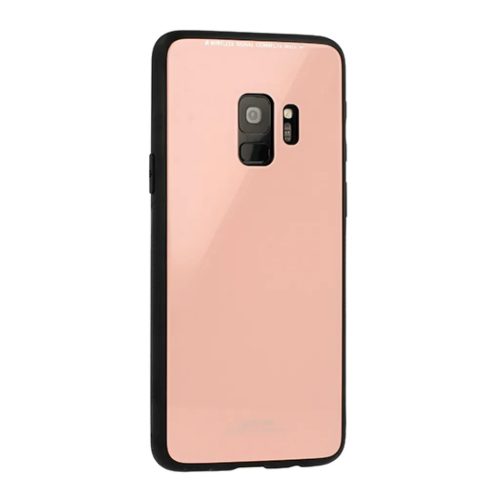 9H üveg hátlapú tok Samsung S9 rózsaszín-7026825342898 1 kép