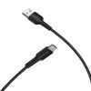  USB USB Type-C - Borofone BX16 Kábel - 2A 1m fekete-6957531099475 2 kép