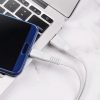 USB Type-C- Borofone BX23 Wide Power Kábel - 2,4A 1m fehér-6931474703361 4 kép