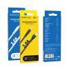 USB Type-C- Borofone BX23 Wide Power Kábel - 2,4A 1m fehér-6931474703361 5 kép