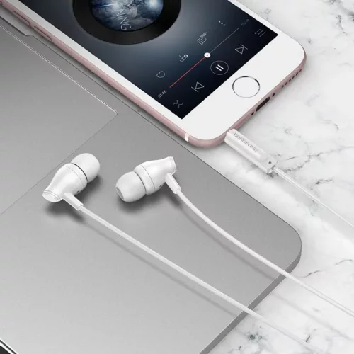 Borofone Fülhallgató Mikrofonnal BM61 Wanderer fehér 3.5mm jack-6931474746061 4 kép