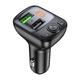 Borofone BC41 Eminency FM Transmitter MP3, Bluetooth, - 2xUSB - QC 3.0-6974443382884 1 kép