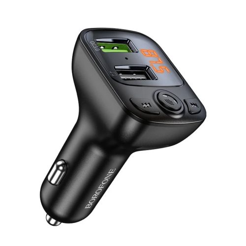 Borofone BC41 Eminency FM Transmitter MP3, Bluetooth, - 2xUSB - QC 3.0-6974443382884 2 kép