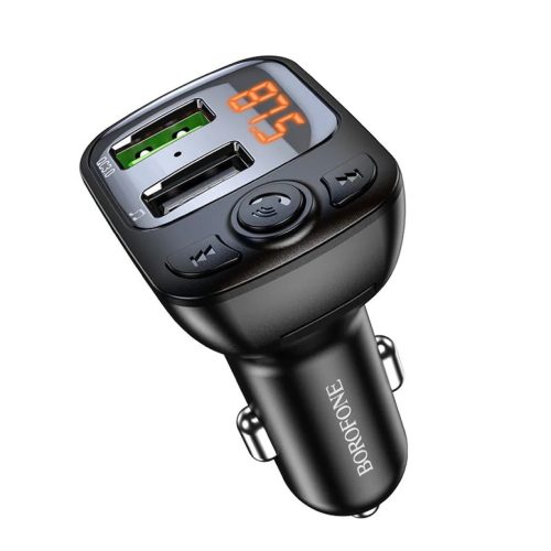 Borofone BC41 Eminency FM Transmitter MP3, Bluetooth, - 2xUSB - QC 3.0-6974443382884 4 kép