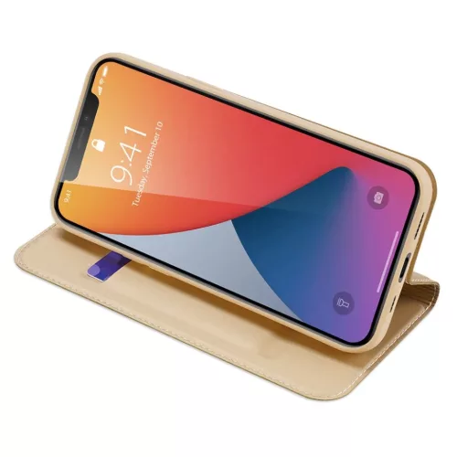 iPhone 14 Pro Dux Ducis Skinpro fliptok arany -6934913035146 4 kép
