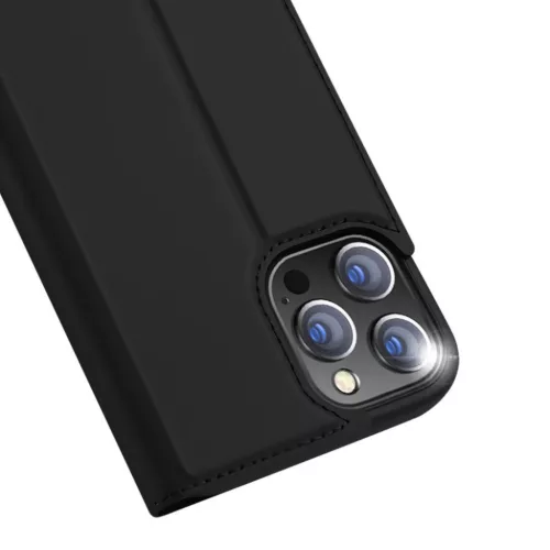iPhone 14 Pro MAX Dux Ducis Skinpro fliptok fekete-6934913035153 5 kép