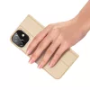 iPhone 14 Pro MAX Dux Ducis Skinpro fliptok arany-6934913035184 9 kép
